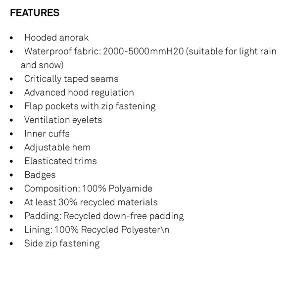 Napapijri Rainforest Winter Anorak Jacket - Picture 15 of 15